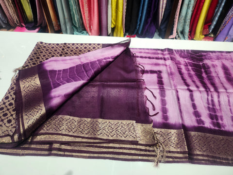 Semi Tussar Silk Sarees