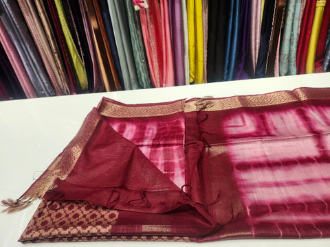 Semi Tussar Silk Sarees