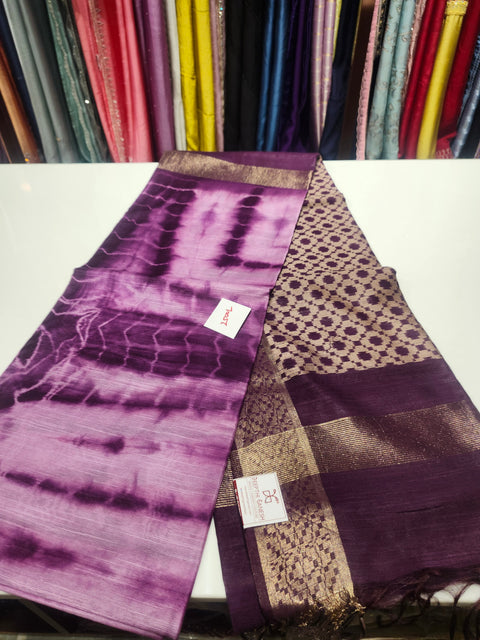 Semi Tussar Silk Sarees