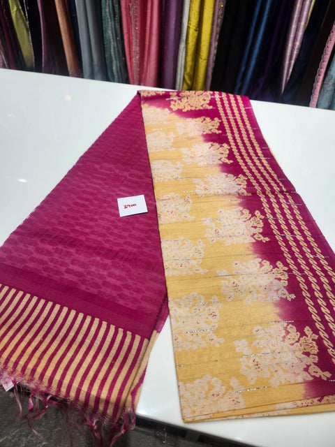 Semi Tussar Silk Sarees