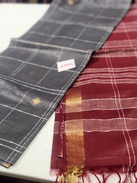 Semi Tussar Silk Sarees