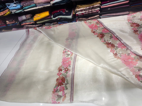 Embriodery Design Saree