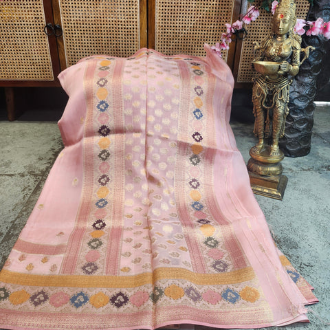 Banaras Pastel Sarres-39