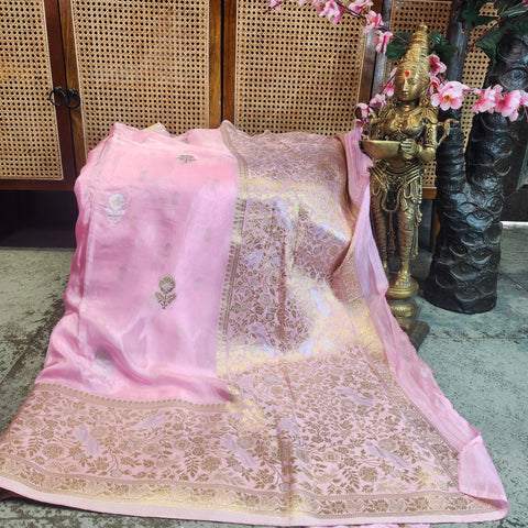 Banaras Pastel Sarres-43