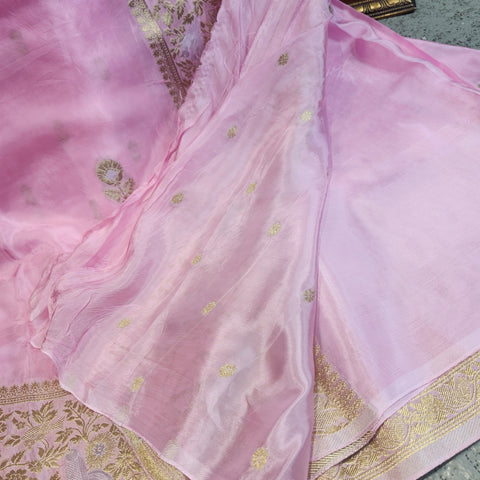 Banaras Pastel Sarres-43