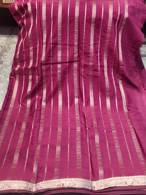 Mysore Crepe Sarees-10
