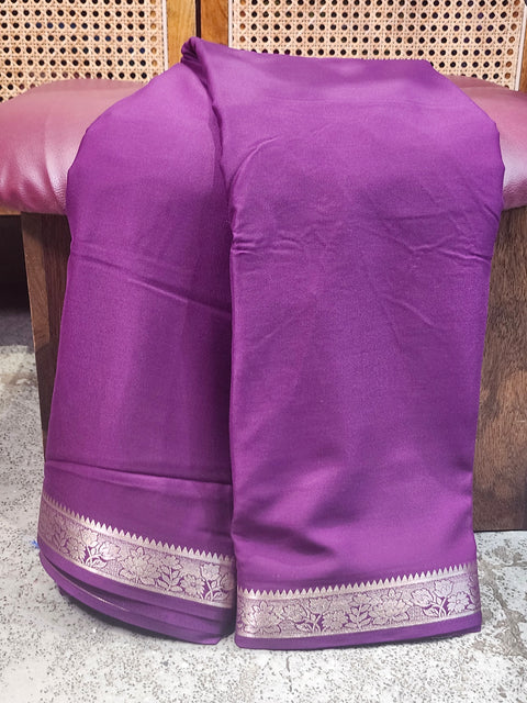 Mysore Crepe Sarees-13