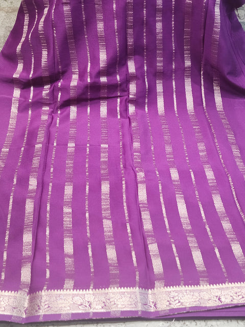 Mysore Crepe Sarees-13