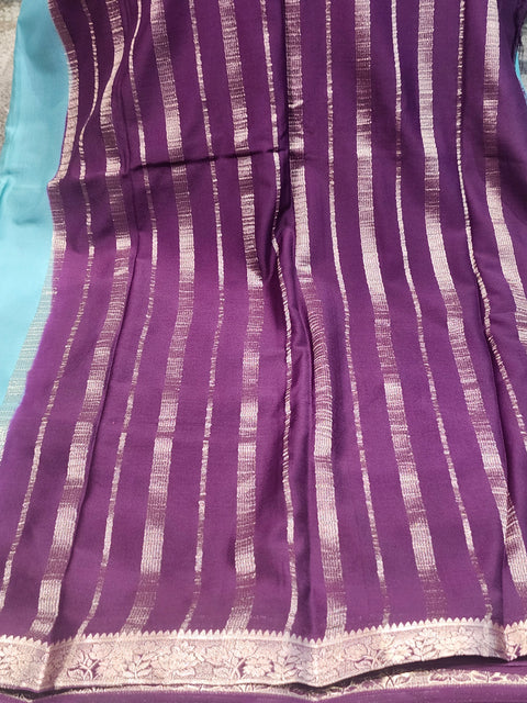 Mysore Crepe Sarees-14
