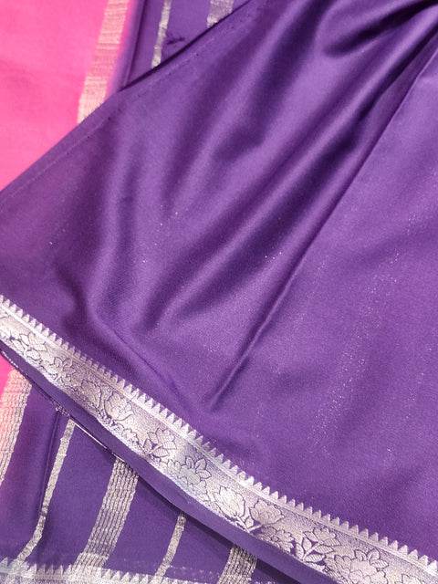 Mysore Crepe Sarees-15