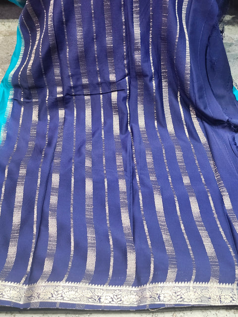 Mysore Crepe Sarees-16