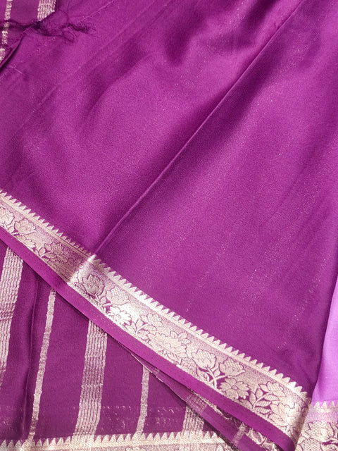 Mysore Crepe Sarees-17