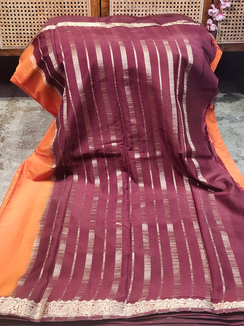 Mysore Crepe Sarees-20