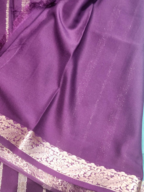 Mysore Crepe Sarees-26