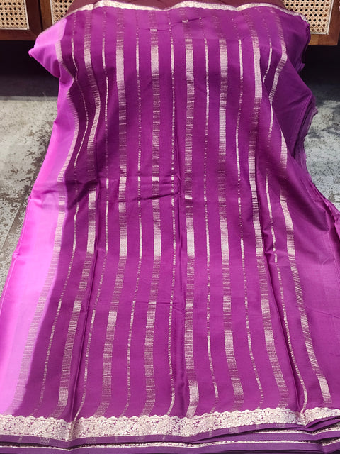 Mysore Crepe Sarees-33
