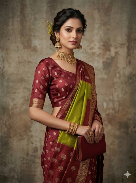 Fancy mysore silk saree-44