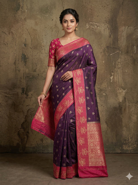 Banaras designer wear saree-37