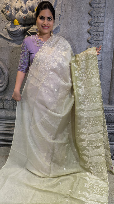 Fancy Crushed Sarees