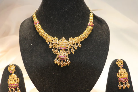 Temple Necklace Set-12