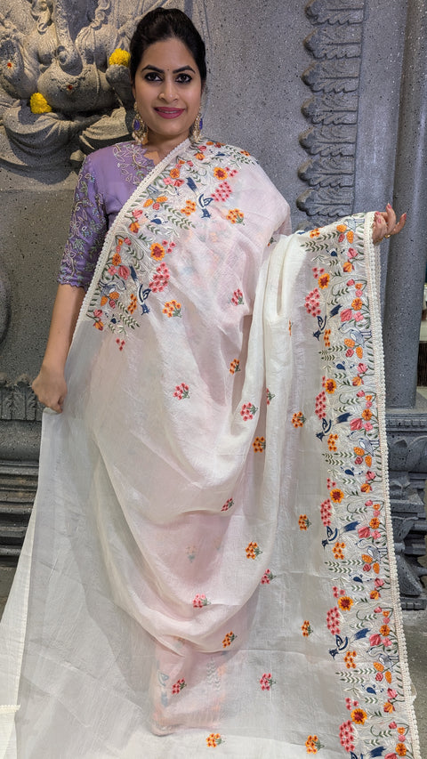 Crushed Fabric Sarees