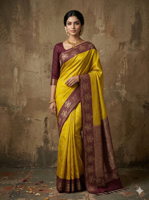 Banaras designer wear saree-33