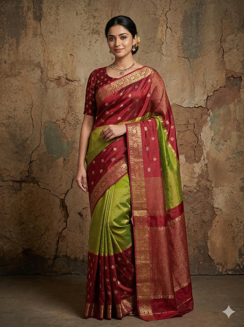 Fancy mysore silk saree-44