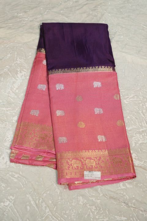 Fancy mysore silk saree-46