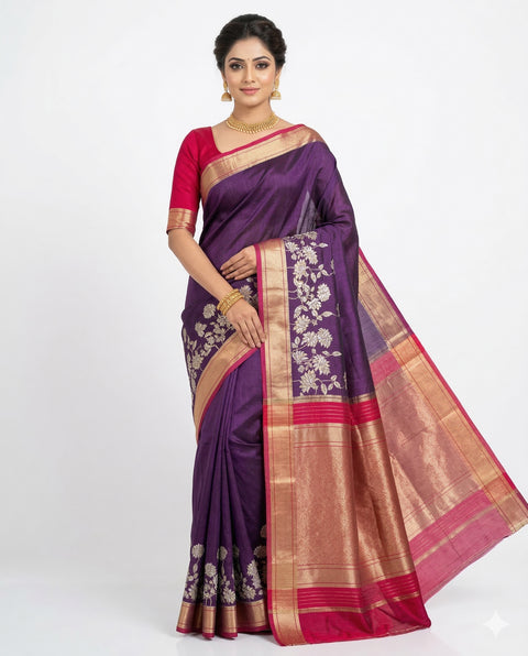Banaras designer wear saree-12