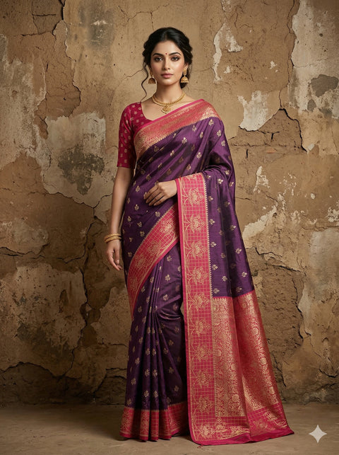 Banaras designer wear saree-37