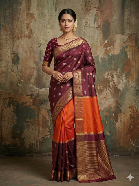Fancy mysore silk saree-47