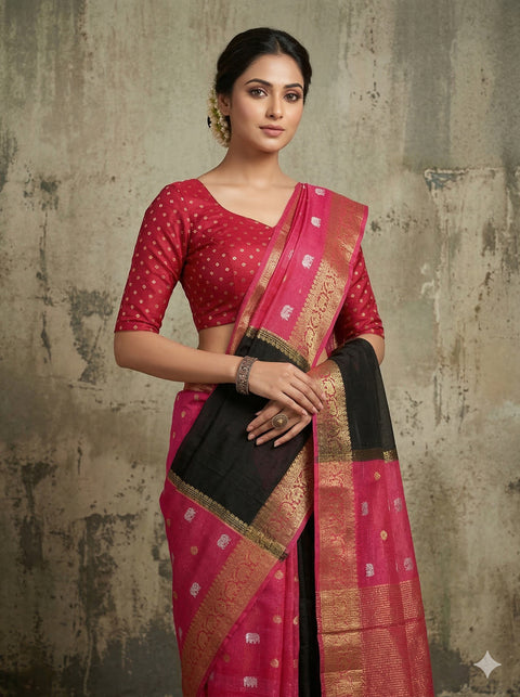 Fancy mysore silk saree-43