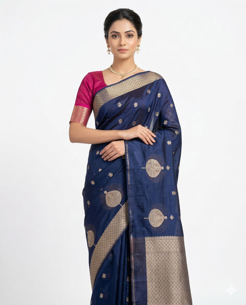 Banaras designer wear saree-16