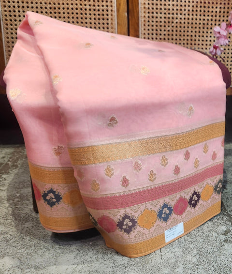 Banaras Pastel Sarres-40