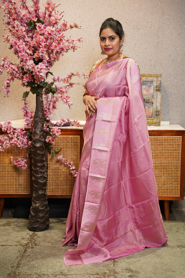 Munga silk with satin boder