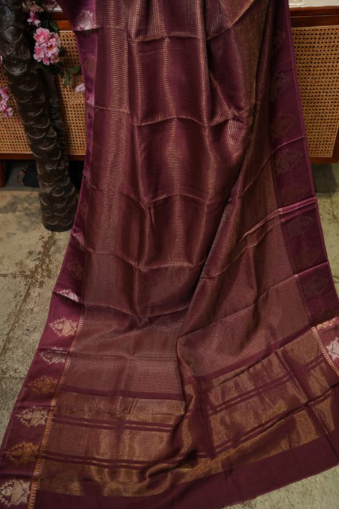 Munga silk with satin boder