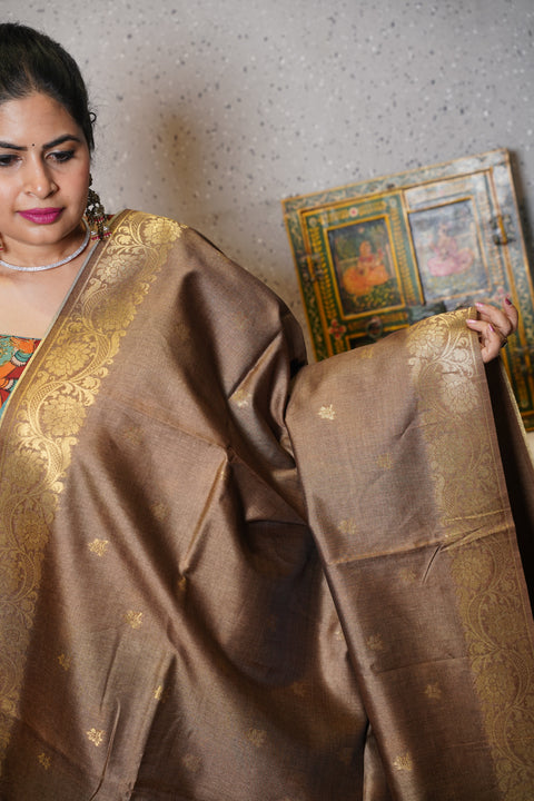 Kanchi soft silk 3D pallu