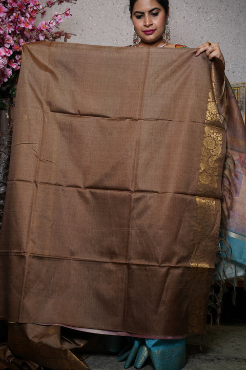 Kanchi soft silk 3D pallu