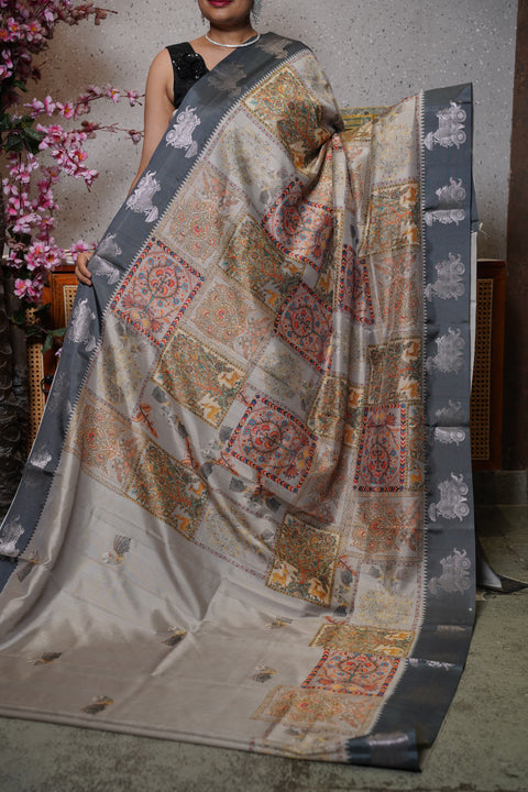 Soft silk digital print