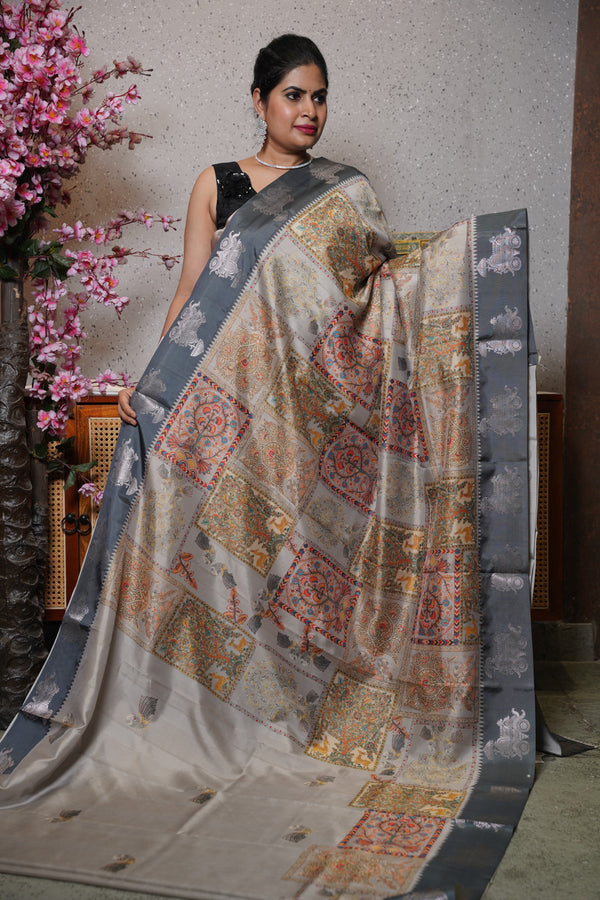 Soft silk digital print