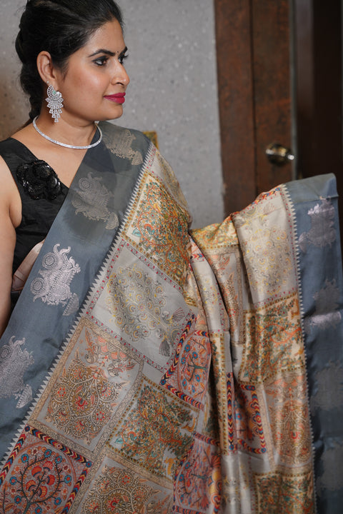 Soft silk digital print