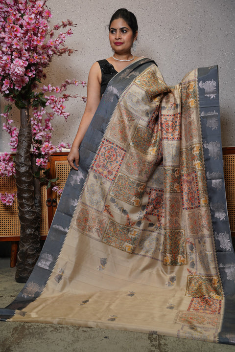 Soft silk digital print