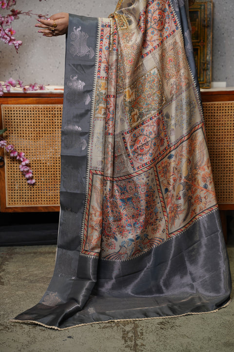 Soft silk digital print