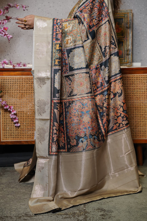 Soft silk digital print