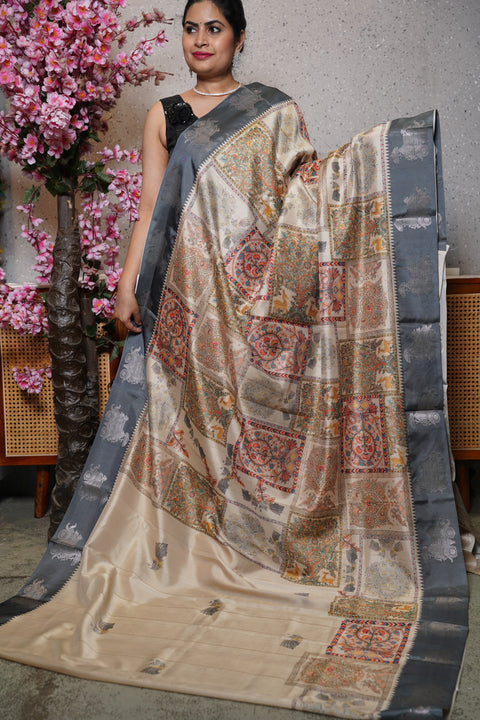Soft silk digital print