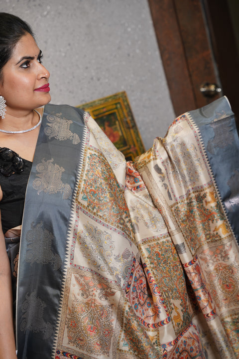 Soft silk digital print