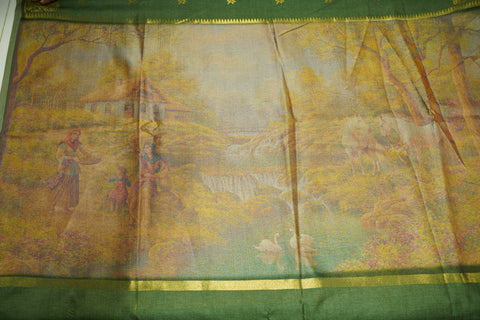 Kanchi soft silk 3D pallu