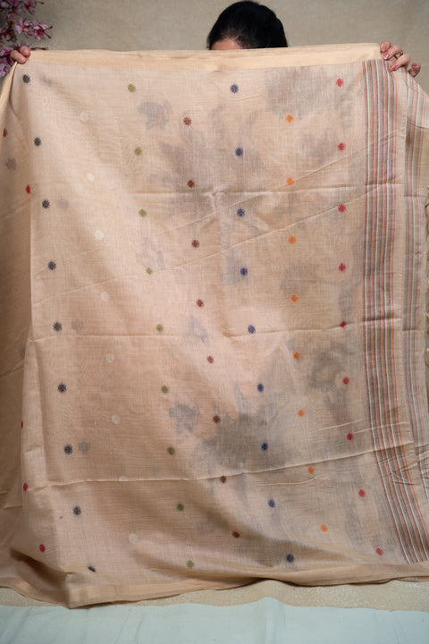 Cotton Kora Paithani