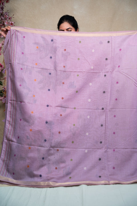 Cotton Kora Paithani