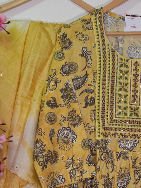 Kurti Set|  Yellow