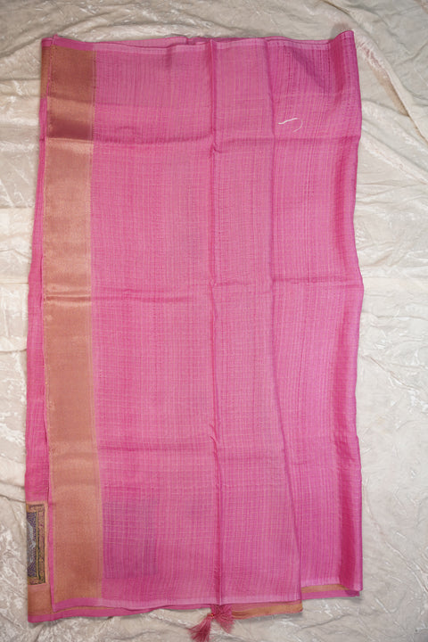 FANCY KANCHI SOFT SILK PINK SAREE